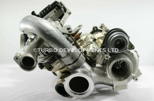 Twin-Turbocharger 805713 805716 Audi A6 A7 Q5 3.0 TDI 313HP 230Kw 2011 ...